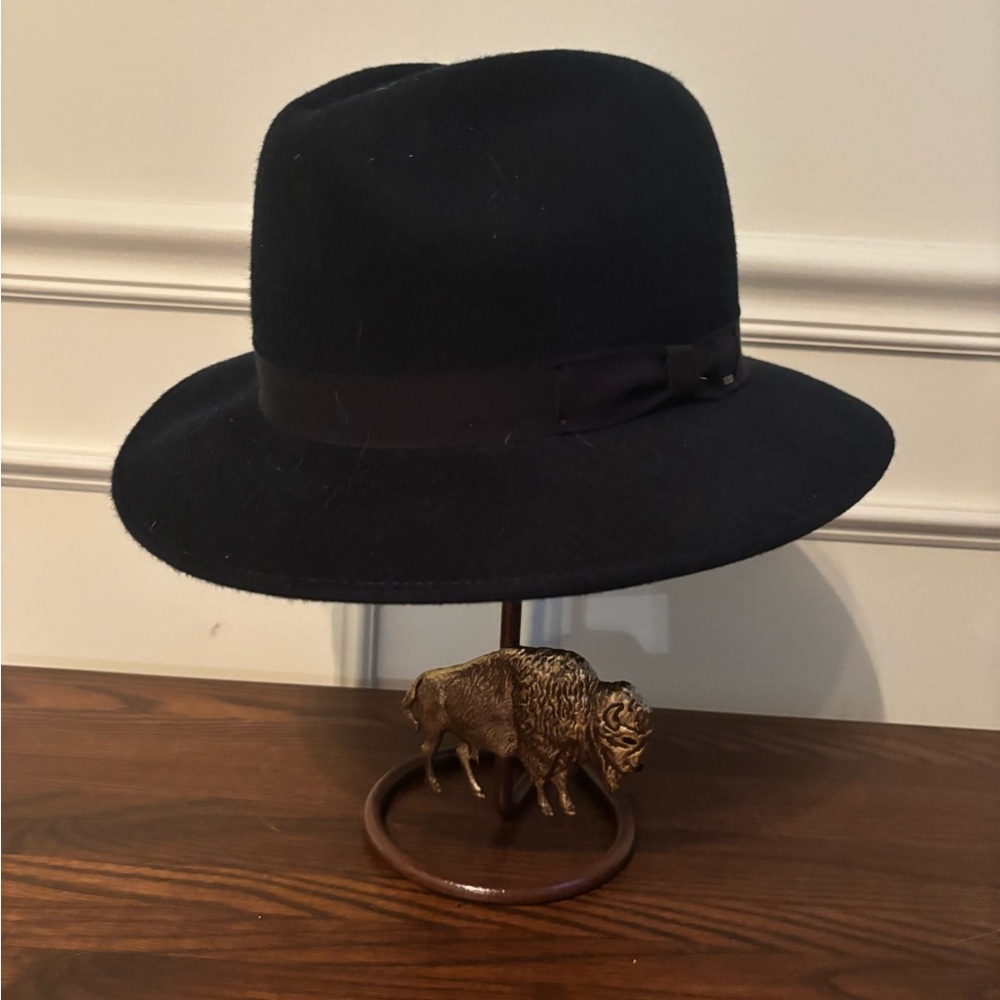 Classic Black Fedora Hat